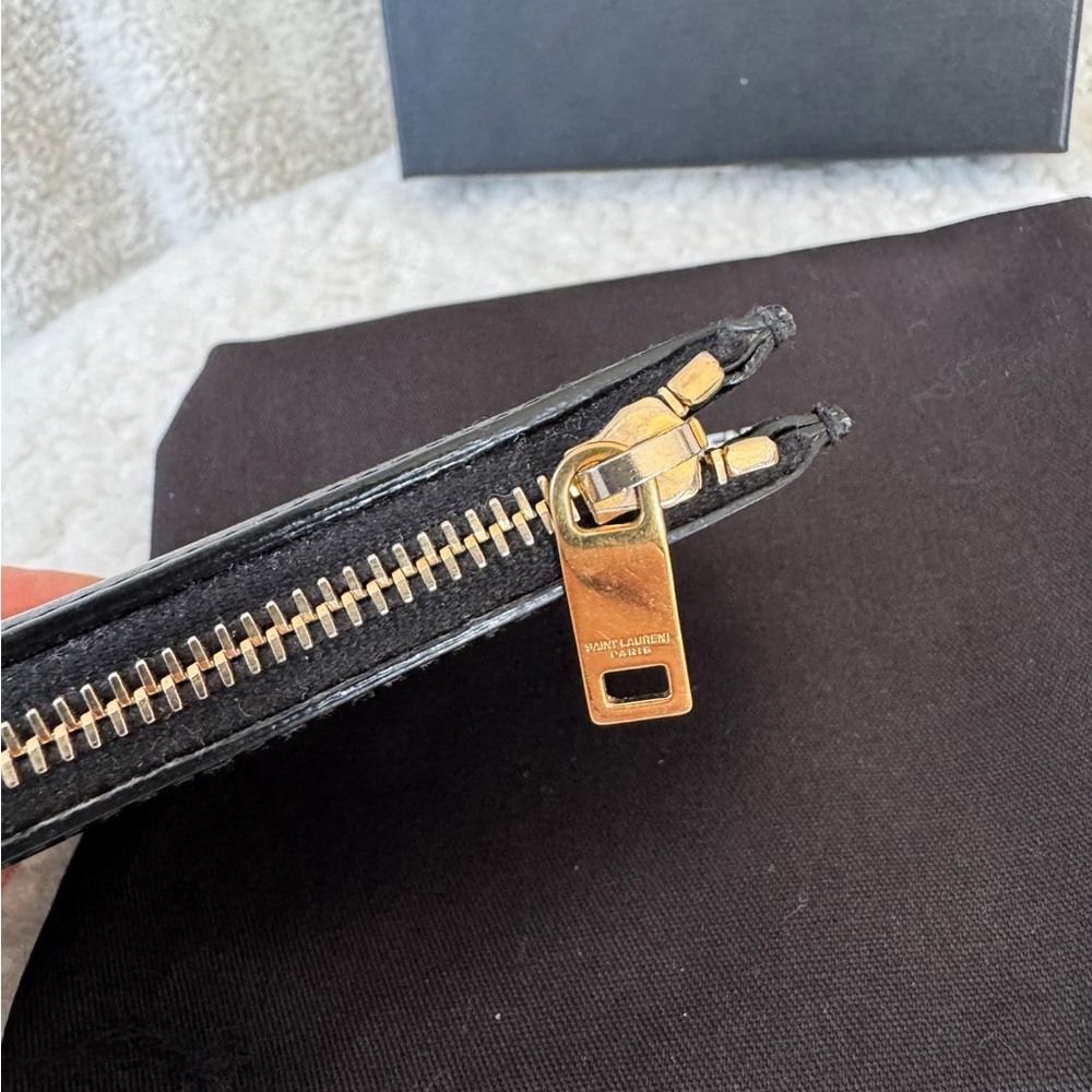 Saint Laurent Black Card Holder - Picture 5 of 11